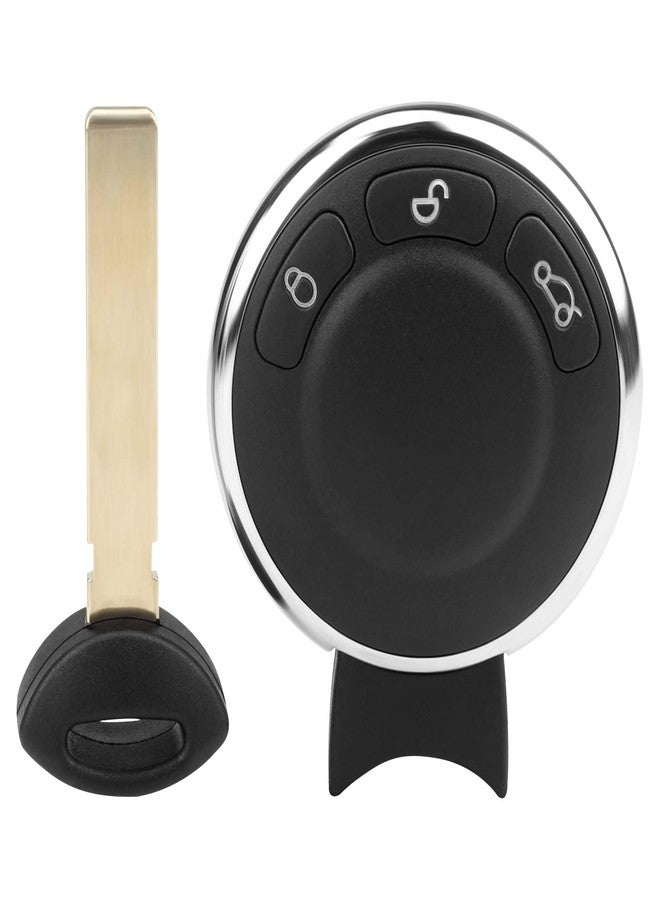 NPAUTO مفتاح بديل من NPAUTO يناسب سيارات ميني كوبر 2007 2008 2009 2010 2011 2012 2013 2014 - مفاتيح تحكم عن بعد للدخول بدون مفتاح (KR55WK49333، 3 أزرار، 315 ميجاهرتز) - Image 1